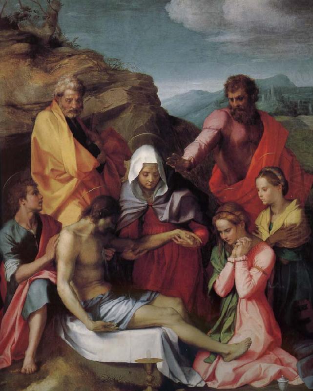 Andrea del Sarto The dead Christ of Latter-day Saints and Notre Dame china oil painting image